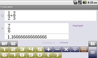 FracCalcA capture d'écran 1