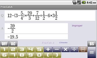 FracCalcA capture d'écran 3