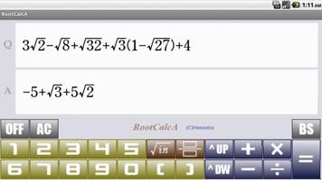 RootCalcA Screenshot 1