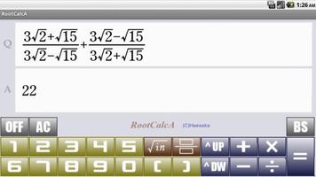 RootCalcA Screenshot 3