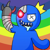 Rainbow Rope Friends blue fnf APK