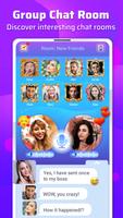 HAFL - Group Voice Chat Rooms پوسٹر