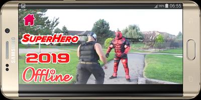 SuperHeros Flicks In Real Life 2019 Videos Offline capture d'écran 1