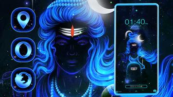 Shiva Cosmic Launcher Theme پوسٹر