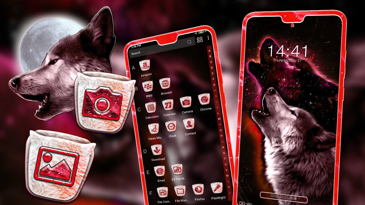 Wolf Launcher Theme APK 1.3 pour Android Gratuit télécharger