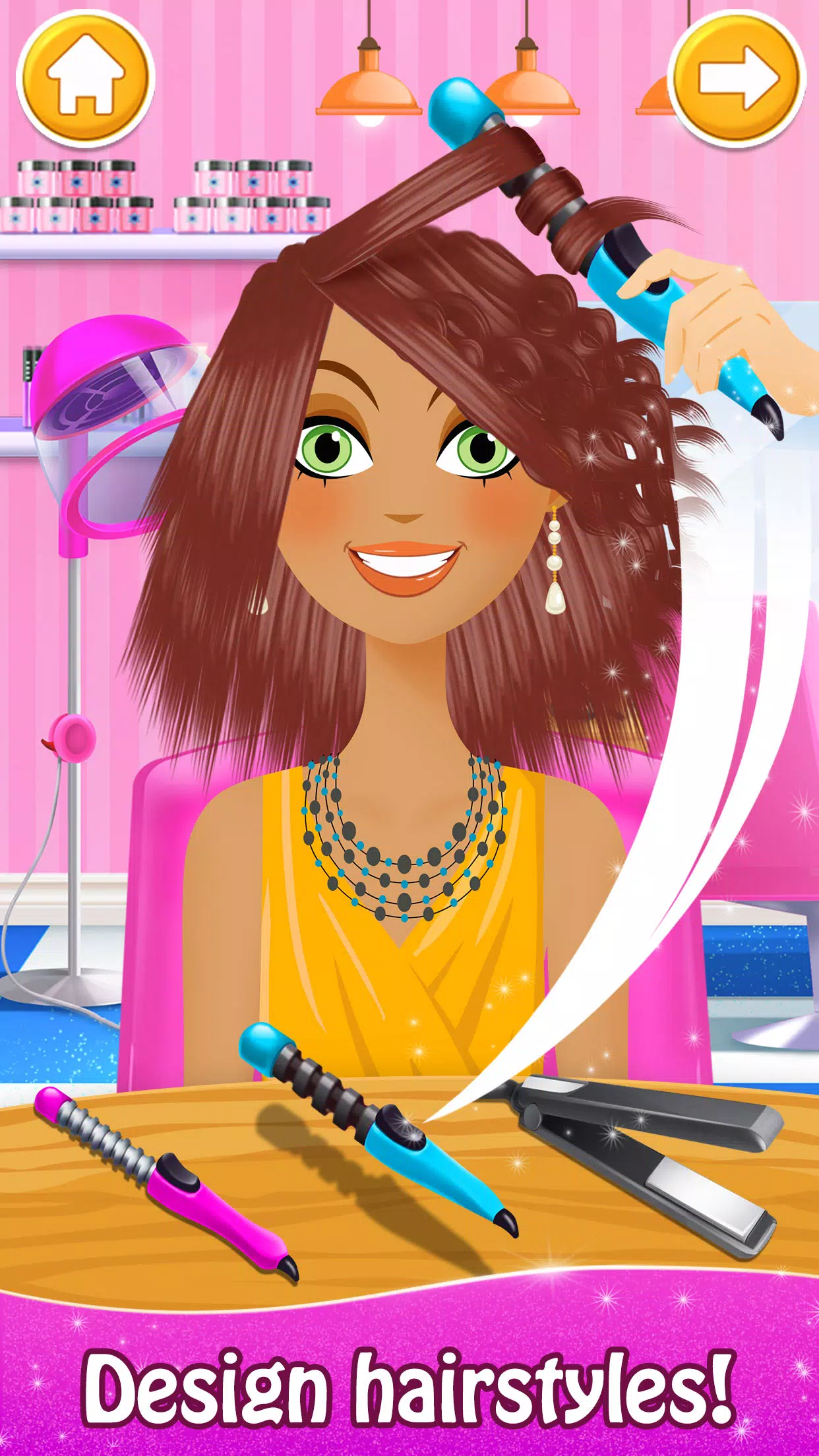 Super Hair Salon:Hair Cut & Hairstyle Makeup Games APK pour Android  Télécharger