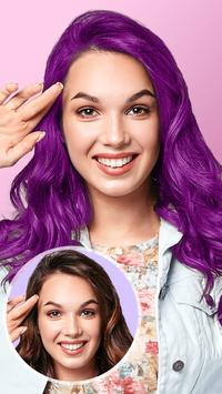 Hair Color Changer 截图 2