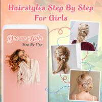 Hairstyles step by step پوسٹر
