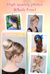 Hairstyles step by step XAPK Herunterladen