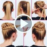 Hairstyles step by step for girls with videos