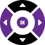 Remote Control TV (Roku, TCL)