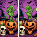 Halloween Spot It: differenze