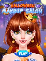 Halloween Makeup Dress Up Game Affiche