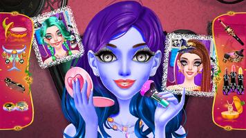 Halloween Makeup Salon Game screenshot 1