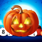 Halloween Coloring Book Games icône