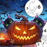 Halloween Malbuch Farbspiel APK