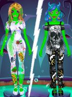 Halloween Dress Up Games captura de pantalla 2