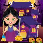 Home Cleaning - Halloween Game icône