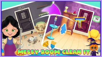 Home Cleaning - Halloween Game постер