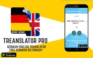 Translator German English Affiche