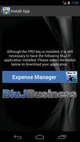 Expense Manager PRO by BluJ IT स्क्रीनशॉट 1