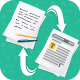 Escritura a mano en texto icono