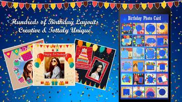 Birthday Photo Collage Maker Poster