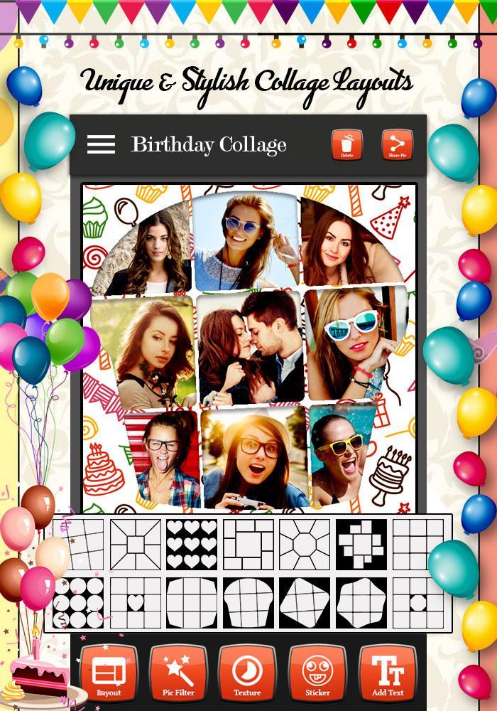 Birthday Photo Collage Maker For Android Apk Download