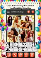 Birthday Photo Collage Maker ảnh chụp màn hình 3