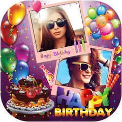 Happy Birthday Photo Collage XAPK Herunterladen