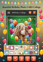 Happy Birthday Photo Collage imagem de tela 2