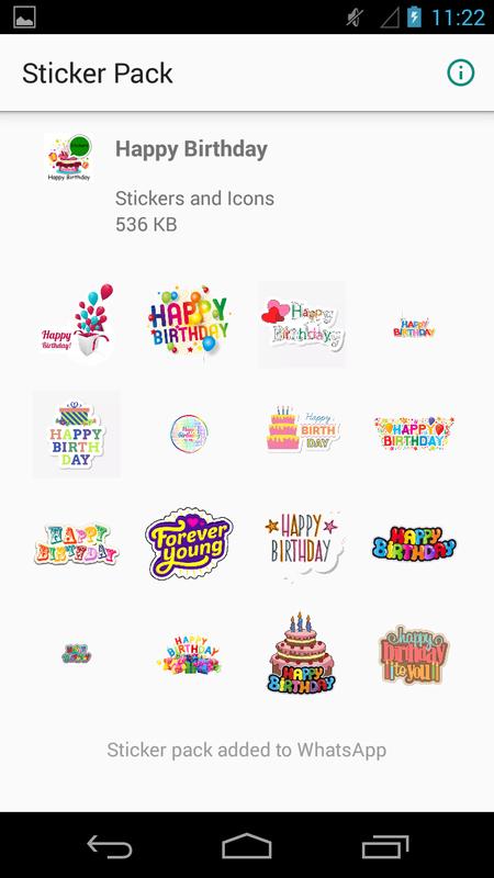 happy birthday sticker download for whatsapp