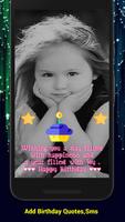 Happy Birthday: Birthday Wishes,Stickers,Greetings capture d'écran 2