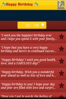 Happy Birthday SMS screenshot 3