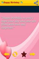 Happy Birthday SMS screenshot 2
