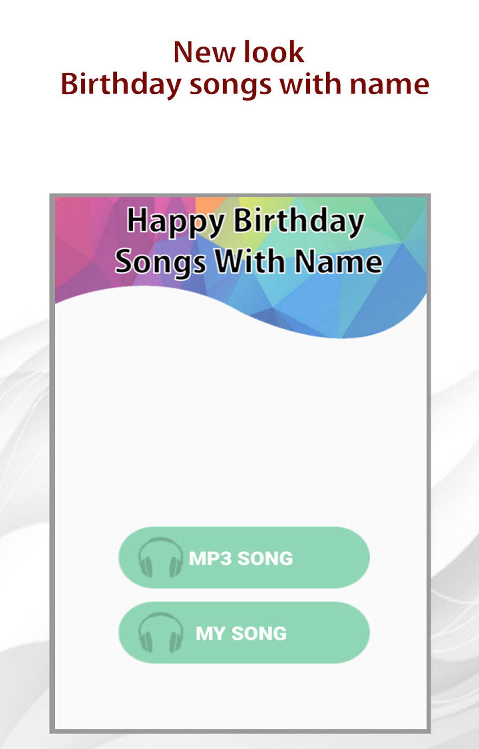 Chansons De Joyeux Anniversaire Avec Un Nom Hors Pour Android Telechargez L Apk