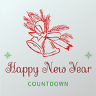 Happy New Year CountDown-icoon