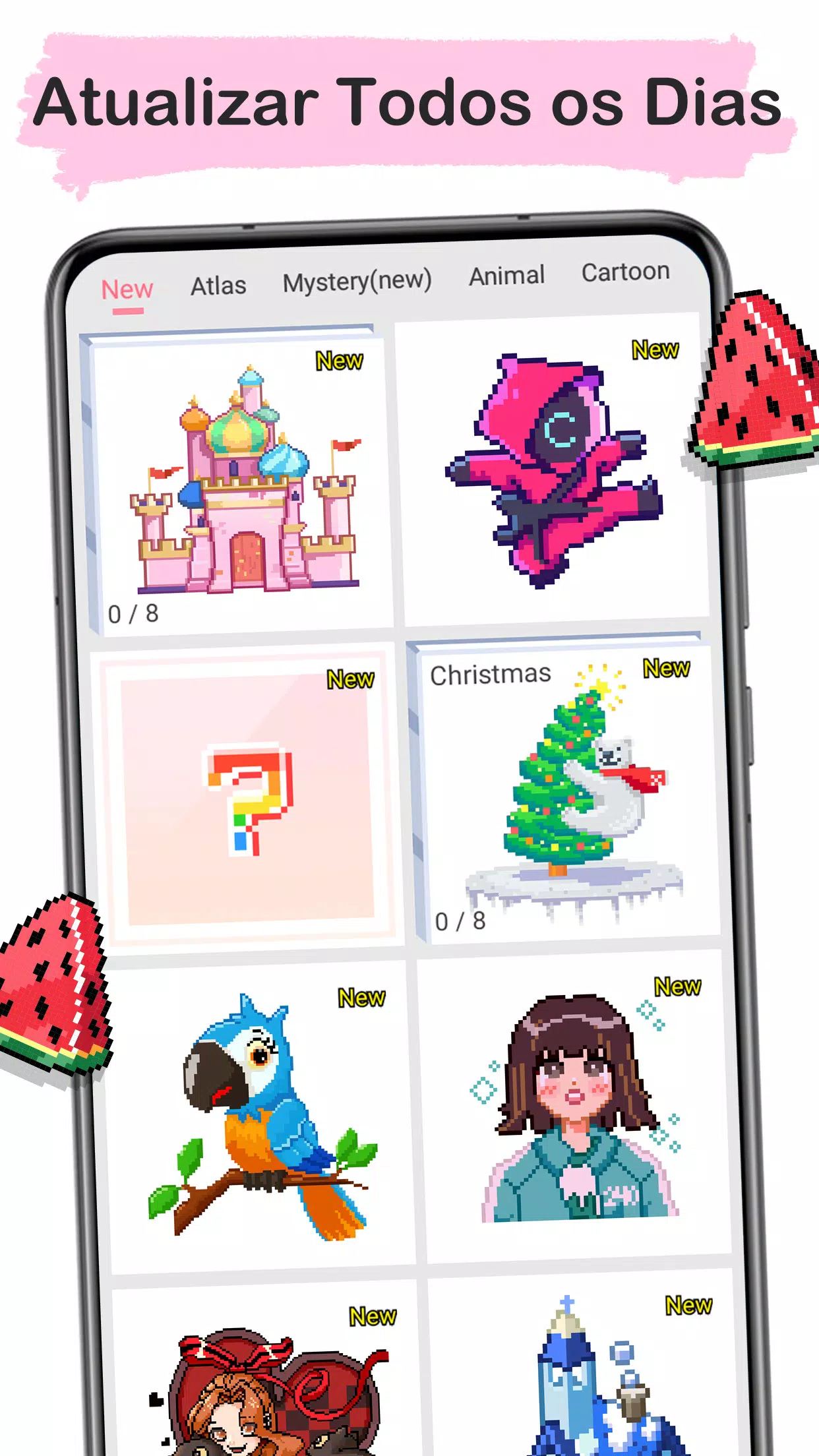 Download do APK de Jogos de Pintar: Pixel Art para Android