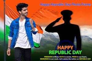 Republic Day Photo Frame Affiche
