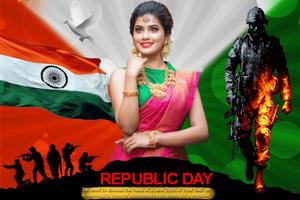 Republic Day Photo Frame syot layar 1