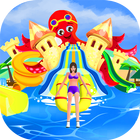 Water Park Stunt Adventure Rides and Slider simgesi