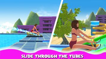 Water Park Stunt Adventure Rides and Slider screenshot 1