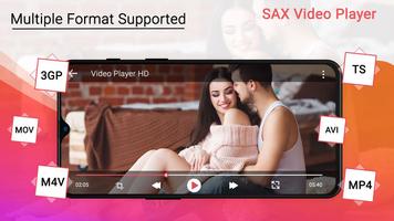 Mobile SAX Video Player-All Format HD Video Player capture d'écran 2