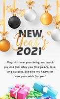 New Year Photo Frames: New Year Greetings 2021 Cartaz