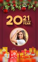 New Year Photo Frames: New Year Greetings 2021 imagem de tela 2