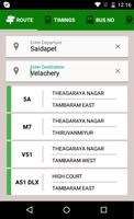 MTC bus route الملصق