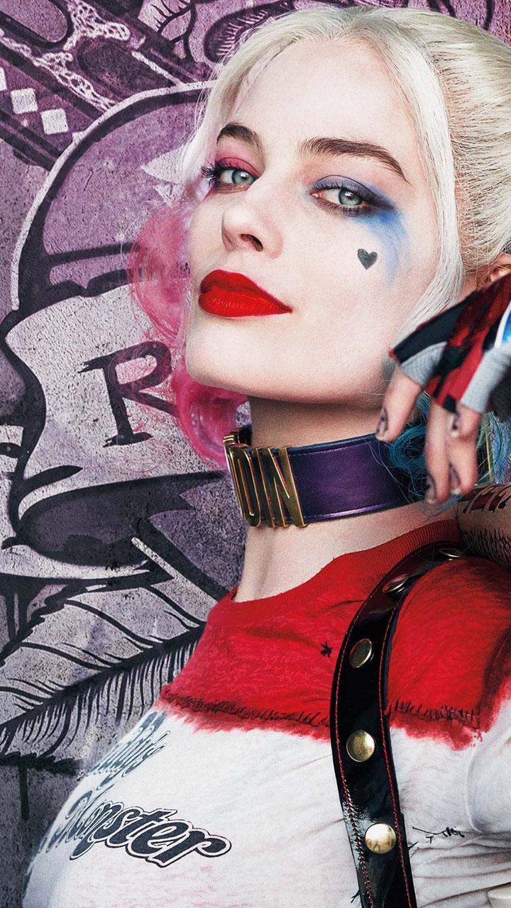 4K wallpaper: Lock Screen Iphone 7 Harley Quinn Wallpaper