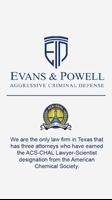 Evans and Powell DWI Help App Plakat
