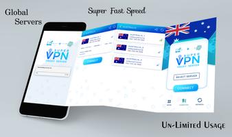 Australia VPN Master - Free Unlimited VPN Proxy poster
