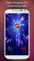 Video Ringtone for Incoming Call - Video Caller ID captura de pantalla 2